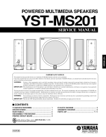 Yamaha YST-MS201 - Service Manual